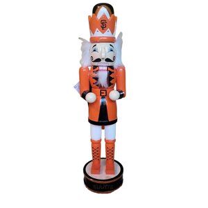 Forever Collectibles San Francisco Giants MLB 14” Wooden Nutcracker